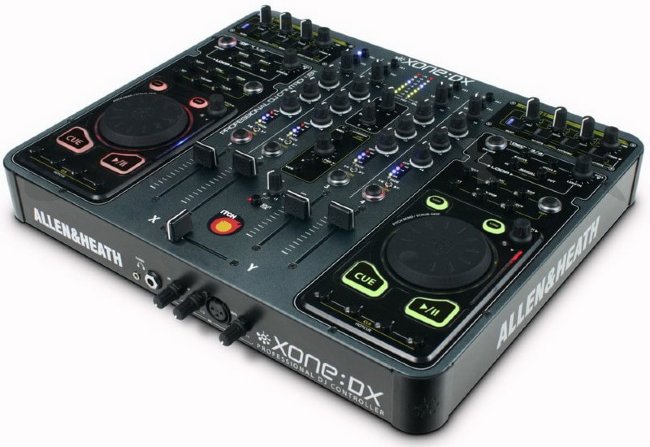 XONE:DX / DJ контроллер, 168 MIDI сообщений, 20-канальная звуковая карта / ALLEN&HEATH