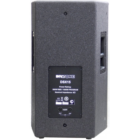 Invotone DSX15 - пассивная 2х полос АС, 1000 Вт, 8 Ом, 130 дБ SPL(max), 15"+1", 48Гц-20кГц при -6 дБ