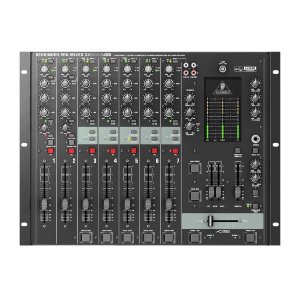 Behringer DX2000USB - микшер,5 двойных стерео входа, 2 моно микрофонных, эквалайзер, USB-интерфейс