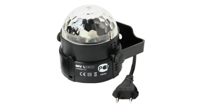 Involight LEDBALL13 - LED световой эффект, 3 шт. RGB 1 Вт, звуковая активация, авто