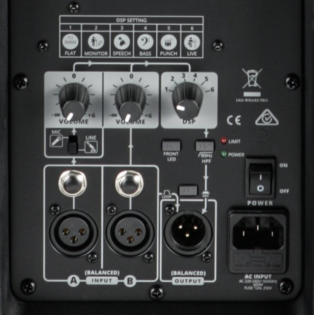 Wharfedale Pro TITAN AX12 Black (Ch)