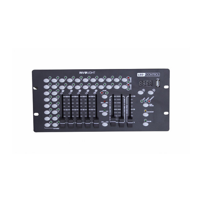 Involight LEDControl - Светодиодный контроллер DMX512, 16 приборов до 10 каналов