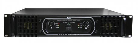 REC CS 2000  Усилитель мощности 2х1000/4Ом; 2х750/8Ом; 2000/8Ом мост, 100 дБ, габариты 482х500х89 мм