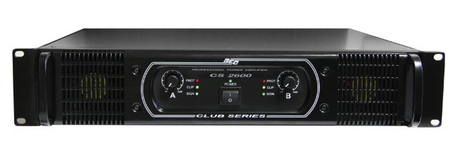 REC TS 2600 Усилитель мощности (2х1300 Вт, 4 Ом)