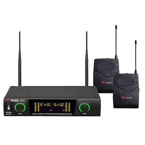 VOLTA US-2H (710.20/490.21) (discontinued) Микрофонная радиосистема с двумя головными микрофонами UH
