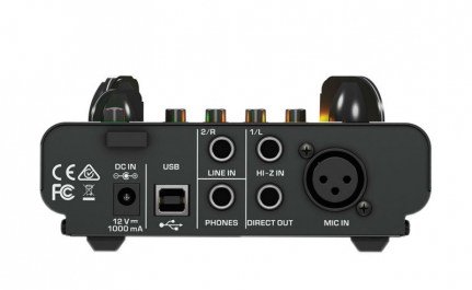 Behringer MIC500USB - микрофонный/инструментальный предусилитель