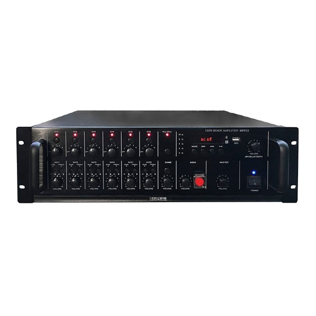 DSPPA MP-812 Комбинированный микшер-усилитель, 6 зон c регулировкой уровня выходного сигнала отдель DSPPA MP-812 Комбинированный микшер-усилитель, 6 зон c регулировкой уровня выходного сигнала отдель