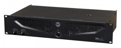 RCF IPS 1700 (12135089)	Усилитель мощности, класс H, 2 x 450 Вт RMS/4 Ома, 2 x 330 Вт RMS/8 Ом.