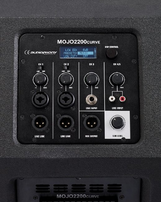 AUDIOPHONY MOJO2200curve