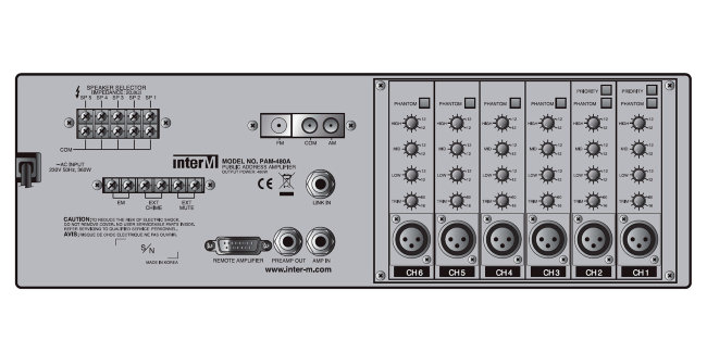 INTER-M PAM-480A