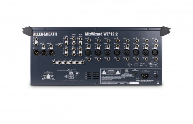 WZ4 12 / Микшерный пульт 8 моно, 2 двойных стерео входа, 6 AUX шин, DSP Digitech / ALLEN&HEATH
