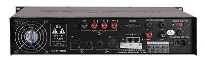 DSPPA PC-1700 Усилитель мощности 350Вт\100В выход или 4-16 Ом, LED индикатор, Jack-XLR разъемы вх/вы