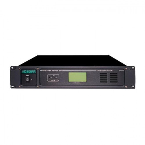 DSPPA PC-2700 Усилитель мощности 650Вт\100В выход или 4-16 Ом, LED индикатор, Jack-XLR разъемы вх/вы