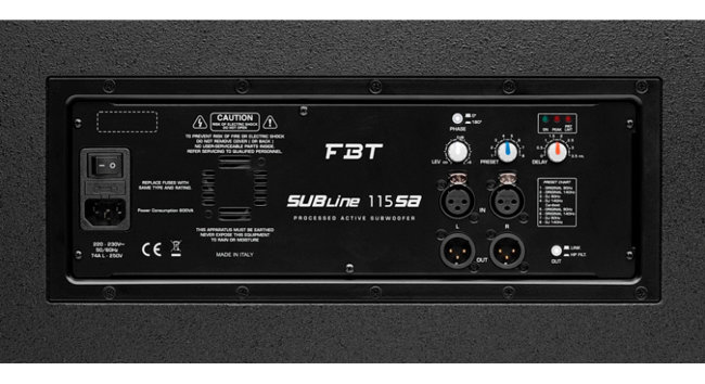 FBT SUBLINE 115SA
