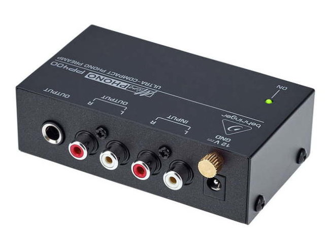 Behringer PP400 - Предусилитель-корректор для проигрывателей виниловых дисков