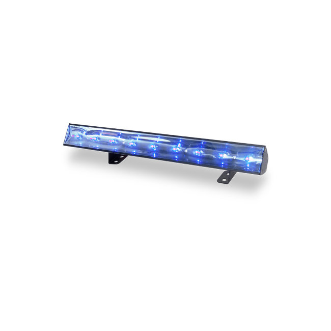 ADJ ECO UV BAR 50 IR Мощный ультрафиолетовый прожектор с 9 ультрафиолетовыми светодиодами мощностью 3 Вт- 120˚