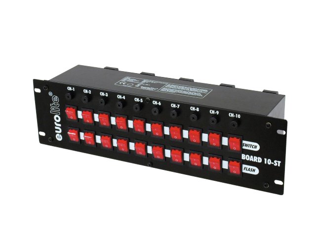 EUROLITE Board 10-ST with 10x safety-plug свитчер 10 каналов по 5А