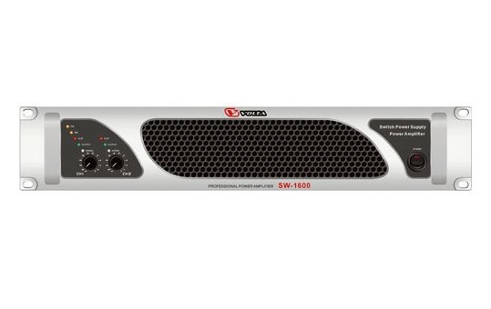 VOLTA SW-1600 Профессиональный туринговый усилитель мощности двухканальный. Мощность (8/4 Ом)  - 2х9