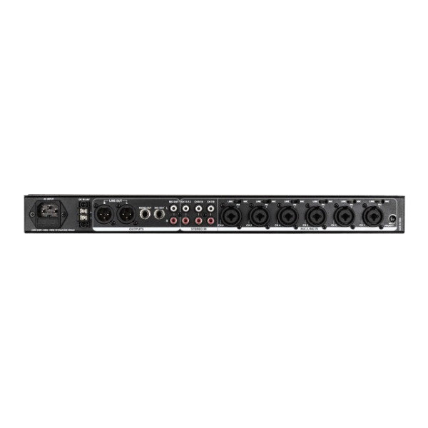 RCF PR 4093 Микшер-предусилитель, 6 универсальных входов, фантомное питание, 1 XLR стерео выход, 1 м RCF PR 4093 Микшер-предусилитель, 6 универсальных входов, фантомное питание, 1 XLR стерео выход, 1 м