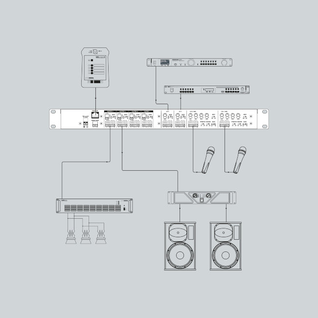 AUDIOPHONY PA MX44
