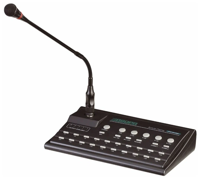 DSPPA MAG-2120R Выносная микрофонная консоль с селектором зон на 64 канала для системы MAG-2120