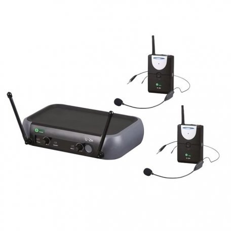 ECO by VOLTA U-2H (520.10/725.8)  Микрофонная радиосистема начального уровня с двумя головными микро